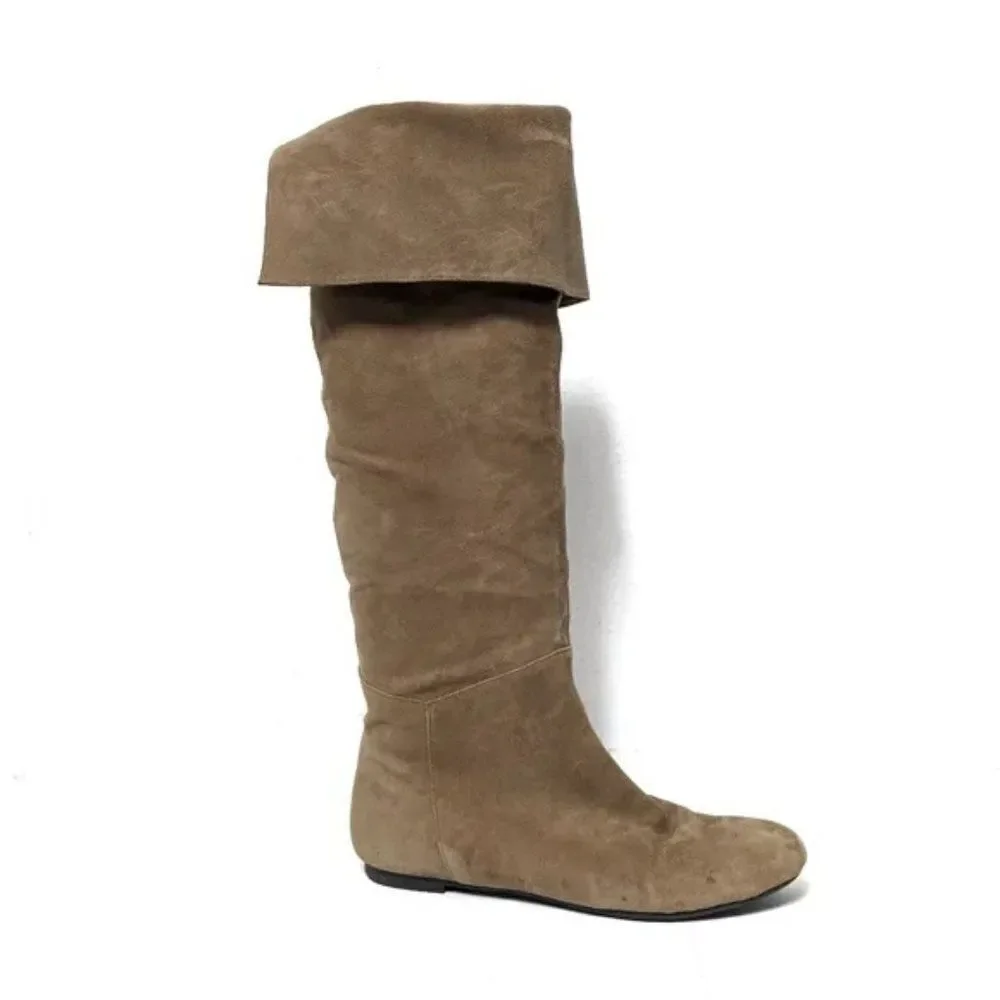 SAM EDELMAN Suede Over Knee Jackson Boots 6.5